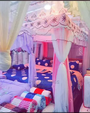 Square Mosquito Net With Curtains