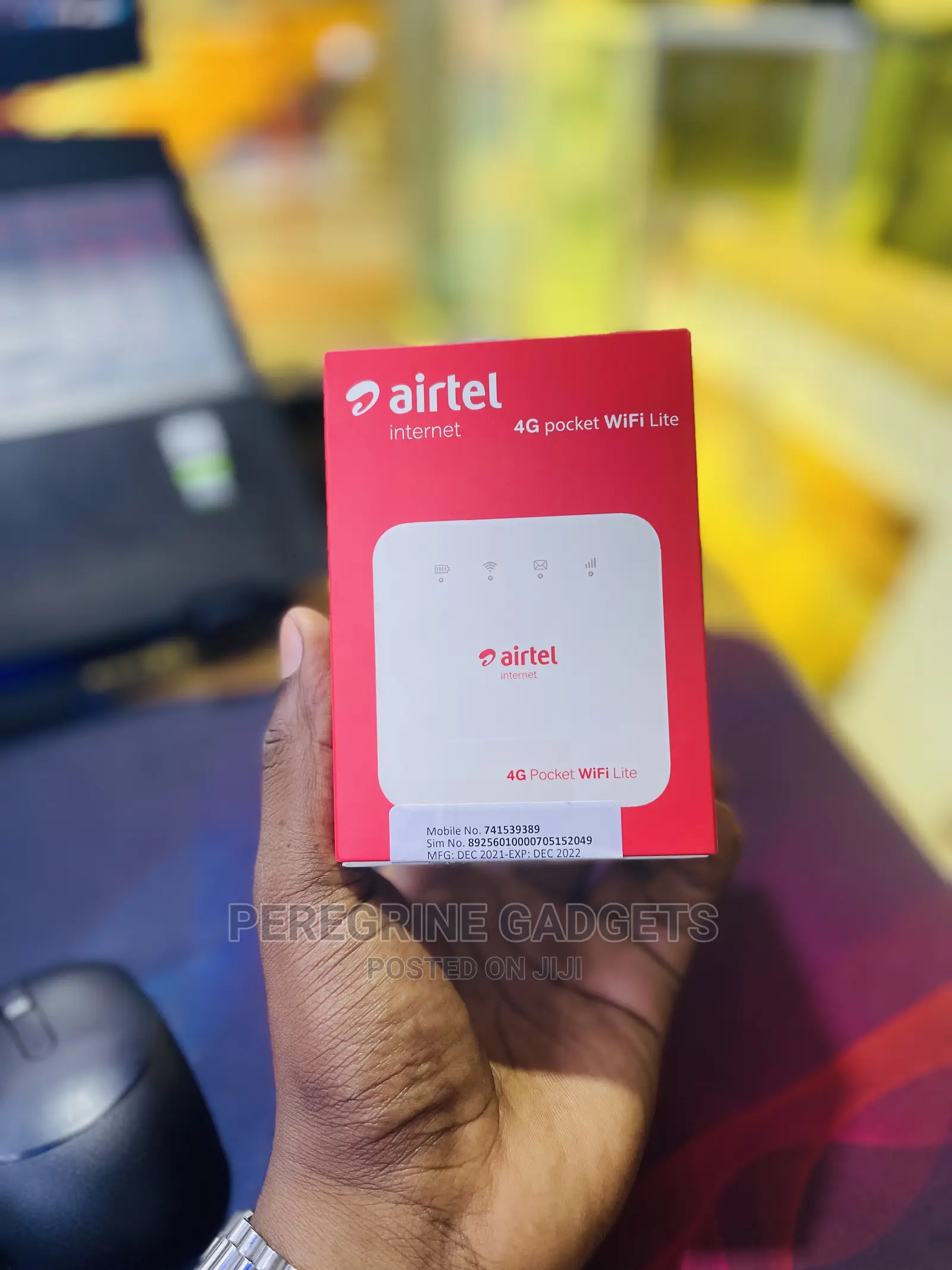 4G Airtel Unlocked Internet Pocket Mifi