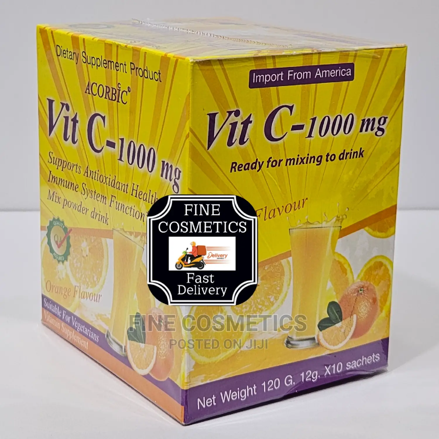 ORIGINAL Acorbic Vitamin C 1000mg Skin Whitening Powder