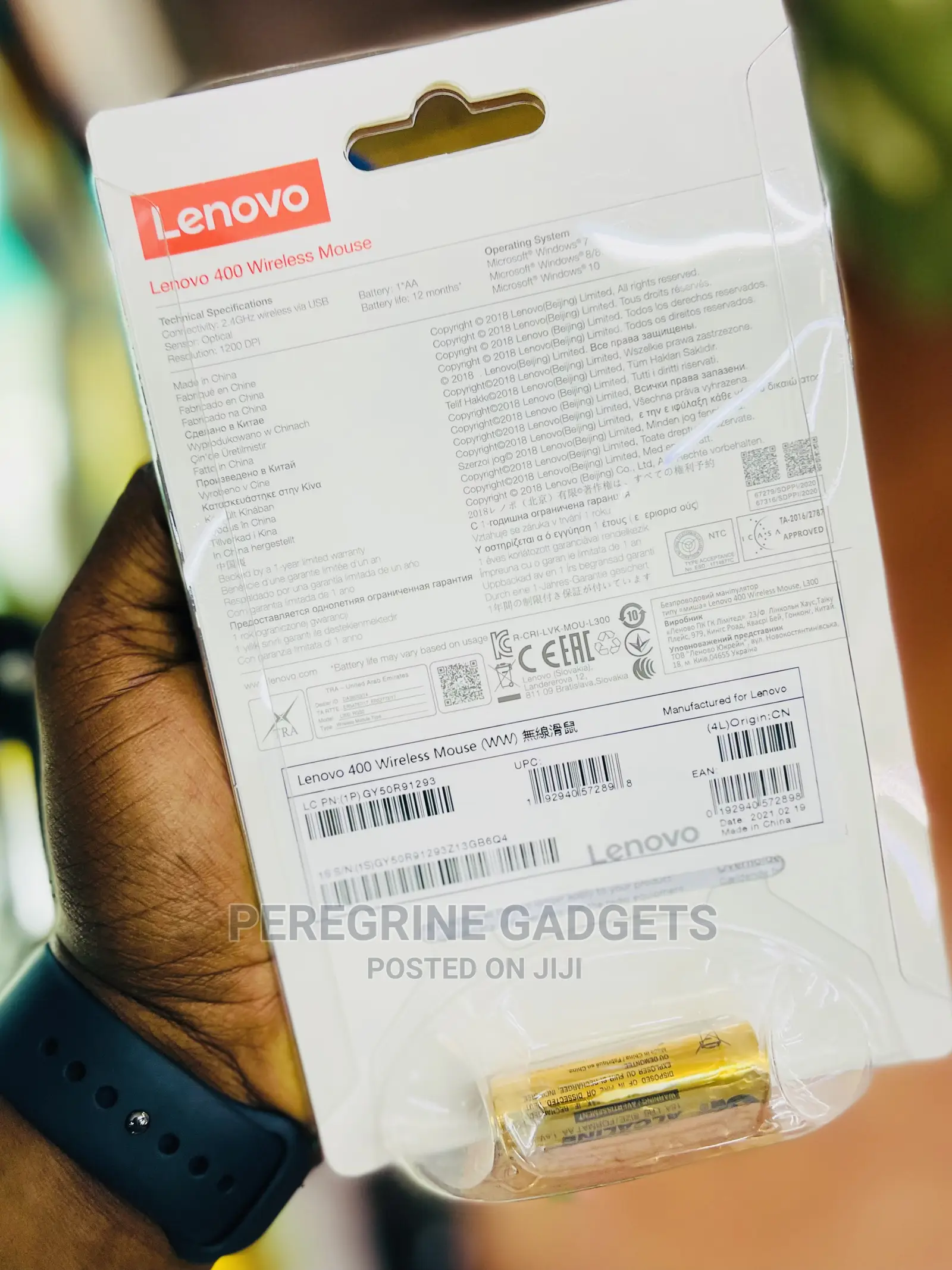 LENOVO Laptop 400 Wireless Mouse