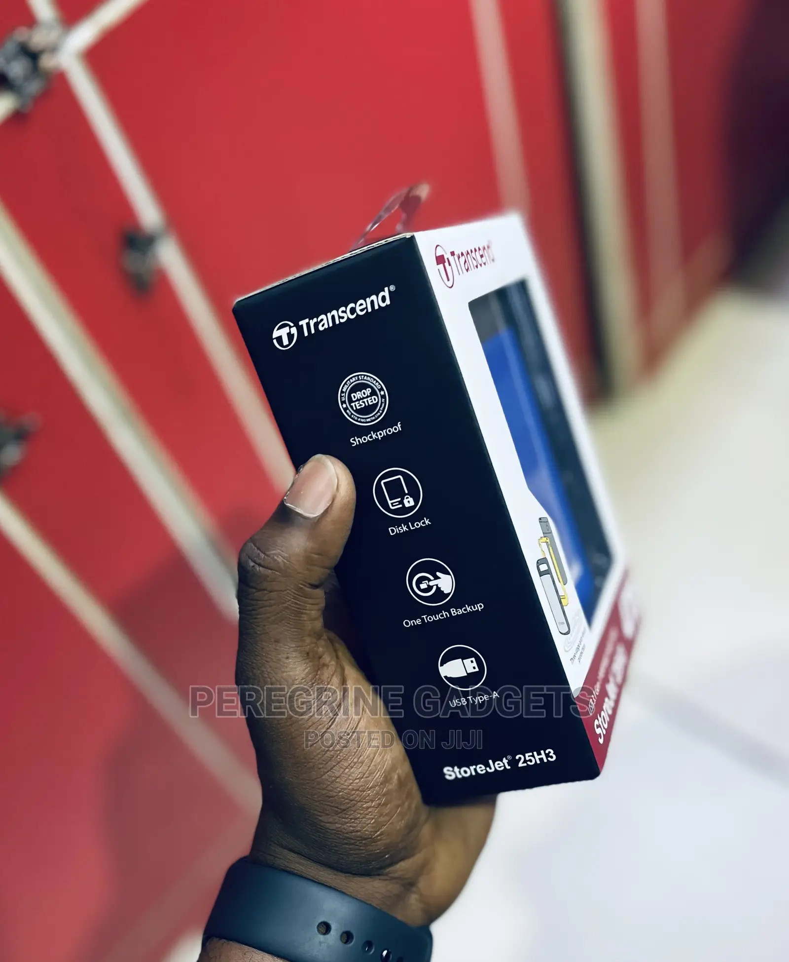 4tb Transcend Usb3.1 Gen 1 Portable External Hard Drive