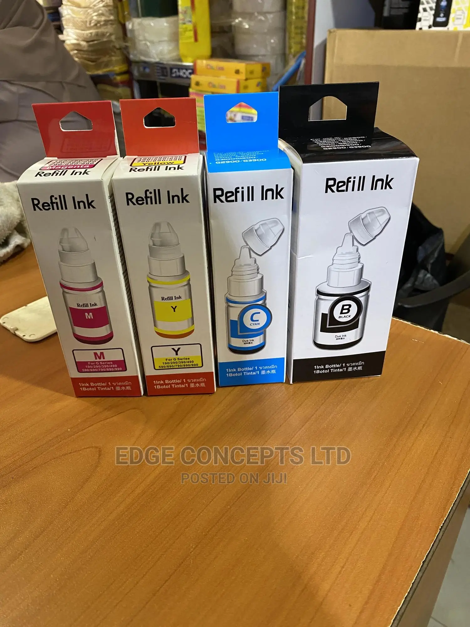 CANON Ink C M Y Bk