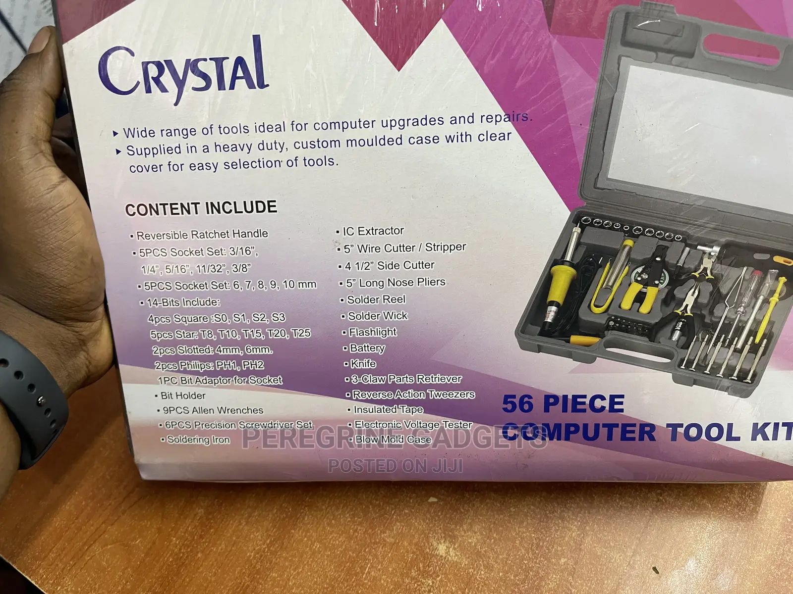 Crystal 56 Piece Computer Tool KIT