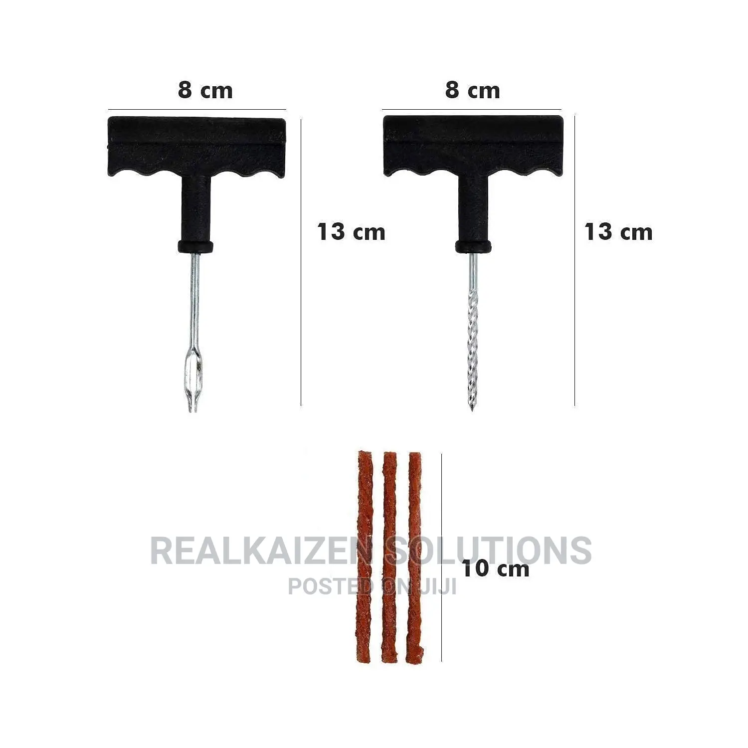 ROADSTER 6pc Tubeless Auto Car Bike Tubeless Tyre Repair Kit