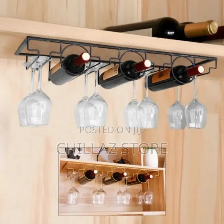 Mounted Wine Rack.