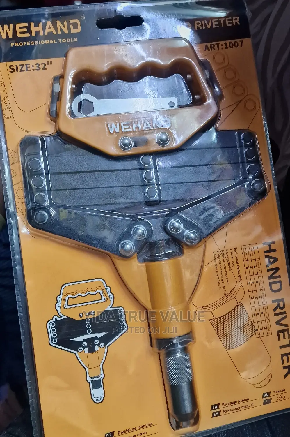 Hand Riveter Wehand Brand
