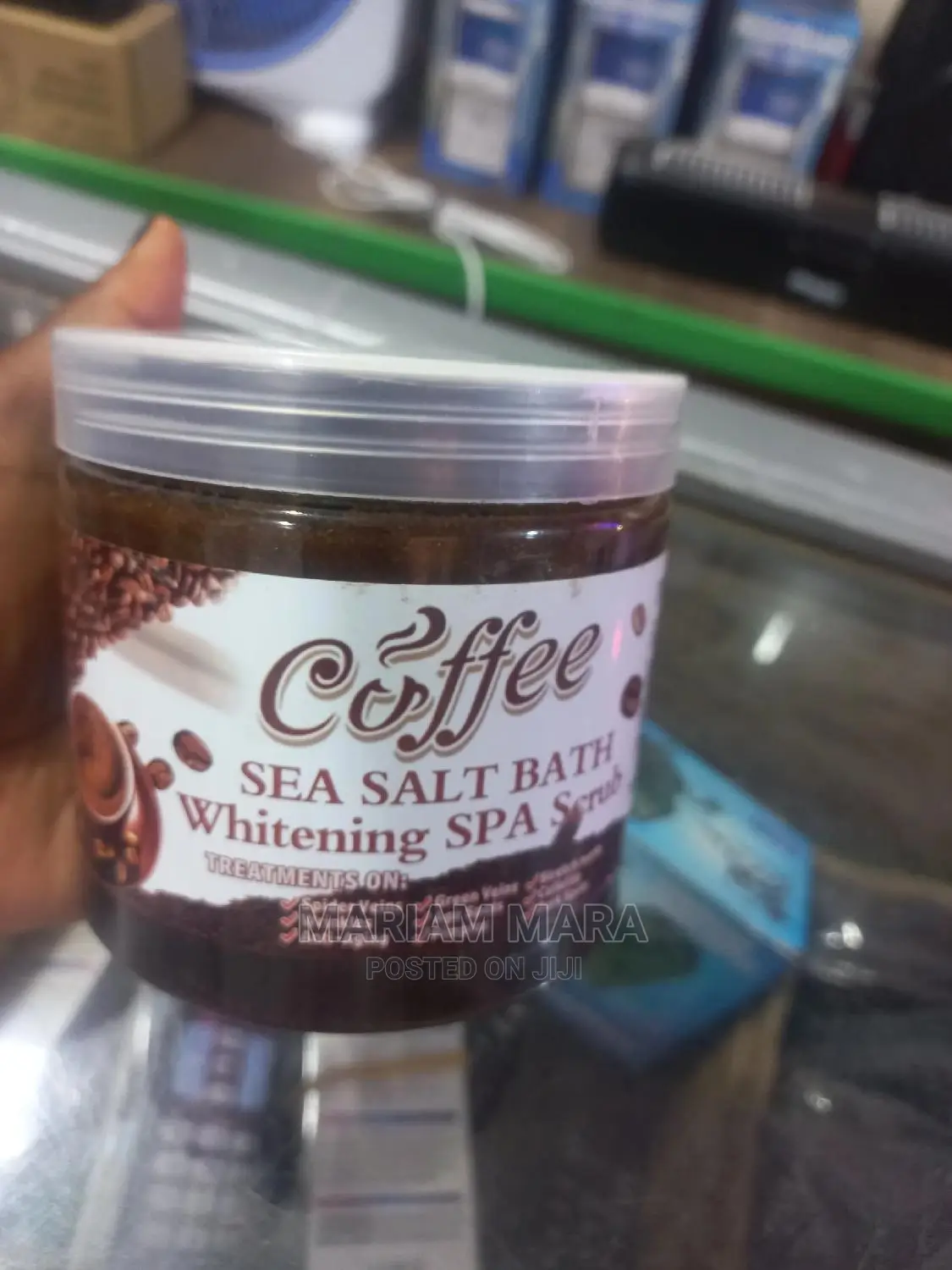 Coffee Sea Salt Scrub Whitening SPA (680g)