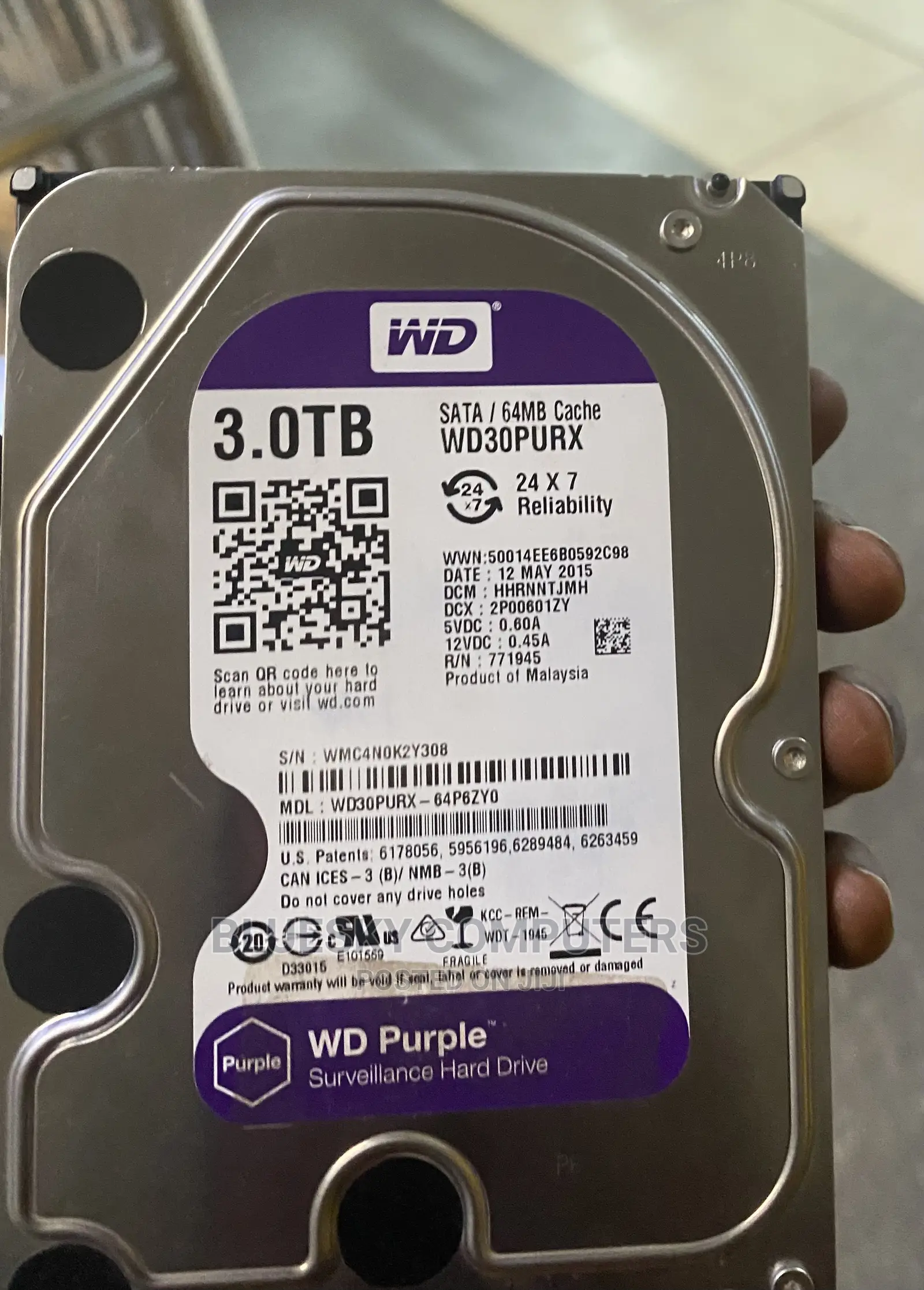 3tb Surveillance Hard Drive