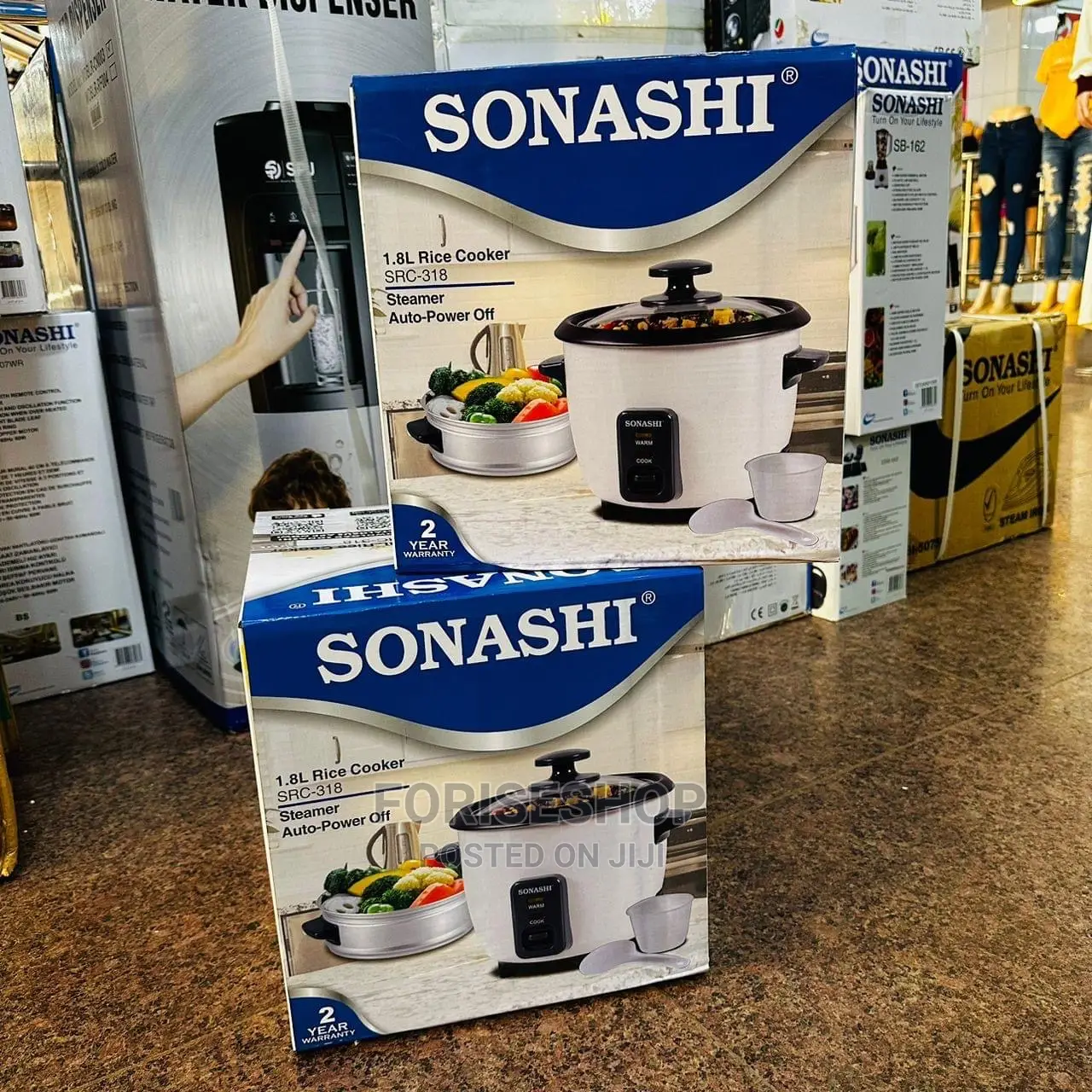 Sonashi 1.8 Liters Rice Cooker SRC -318