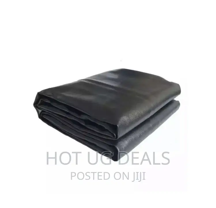 3x6 Zipped Leather Waterproof Mattress Cover - Black