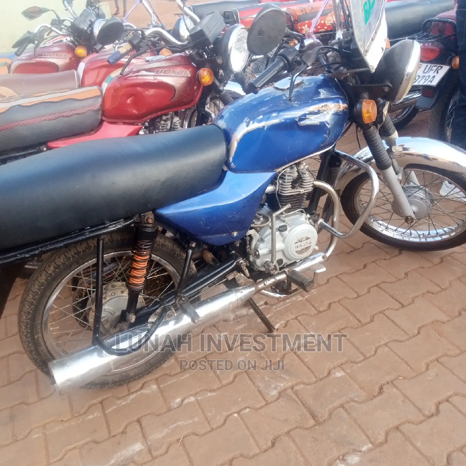 Bajaj Boxer 100 2020 Blue