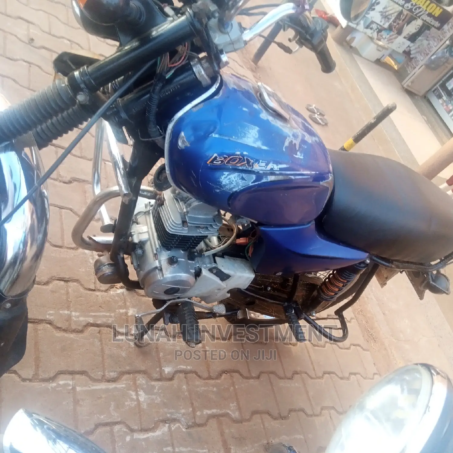 Bajaj Boxer 100 2020 Blue
