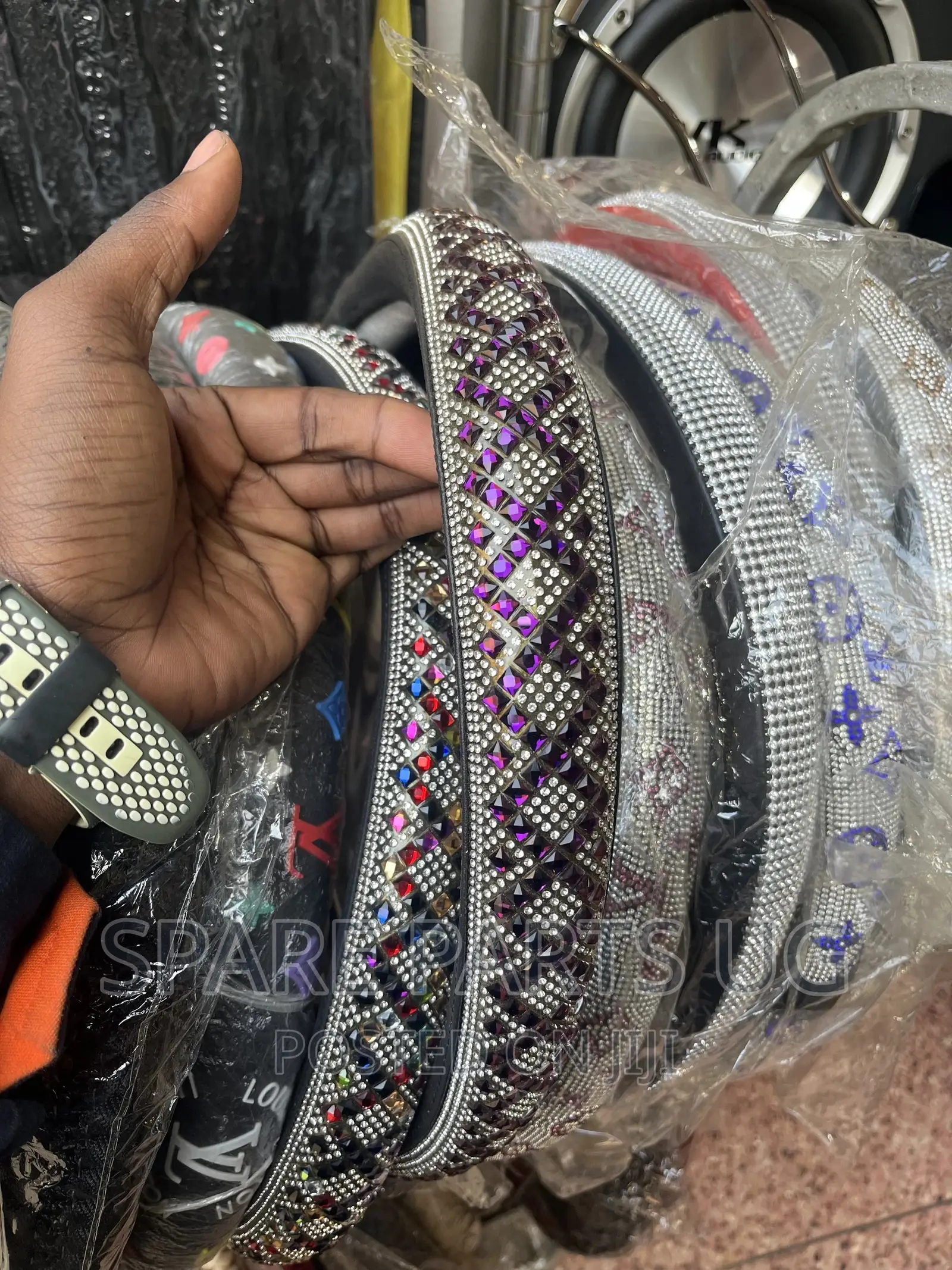 Crystal Steering Wheel Covers