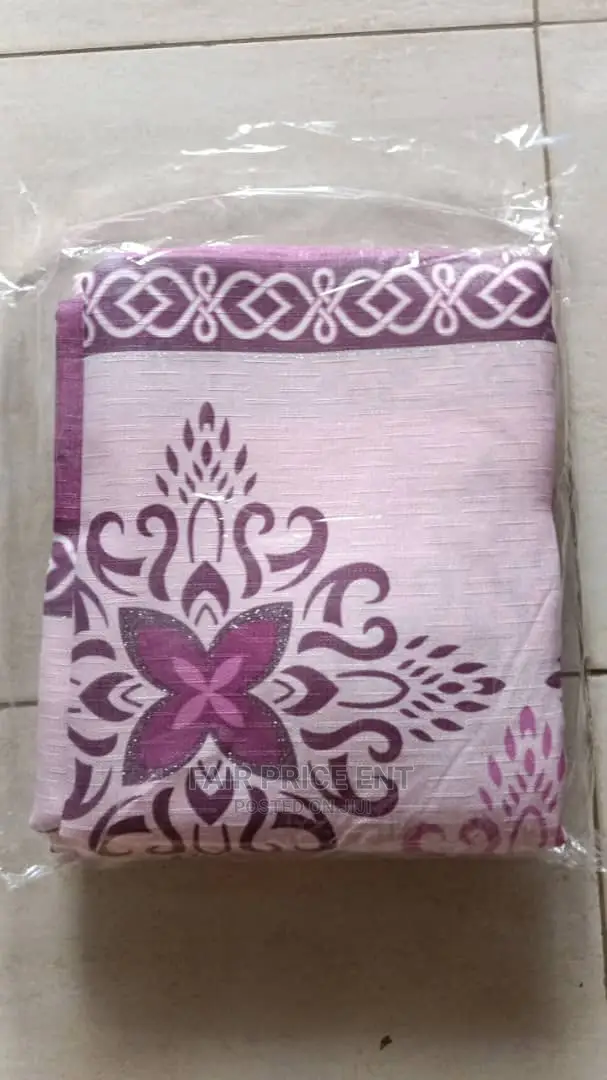 Already Made Ring Curtains.Pair. 3 Metres.( Purple)
