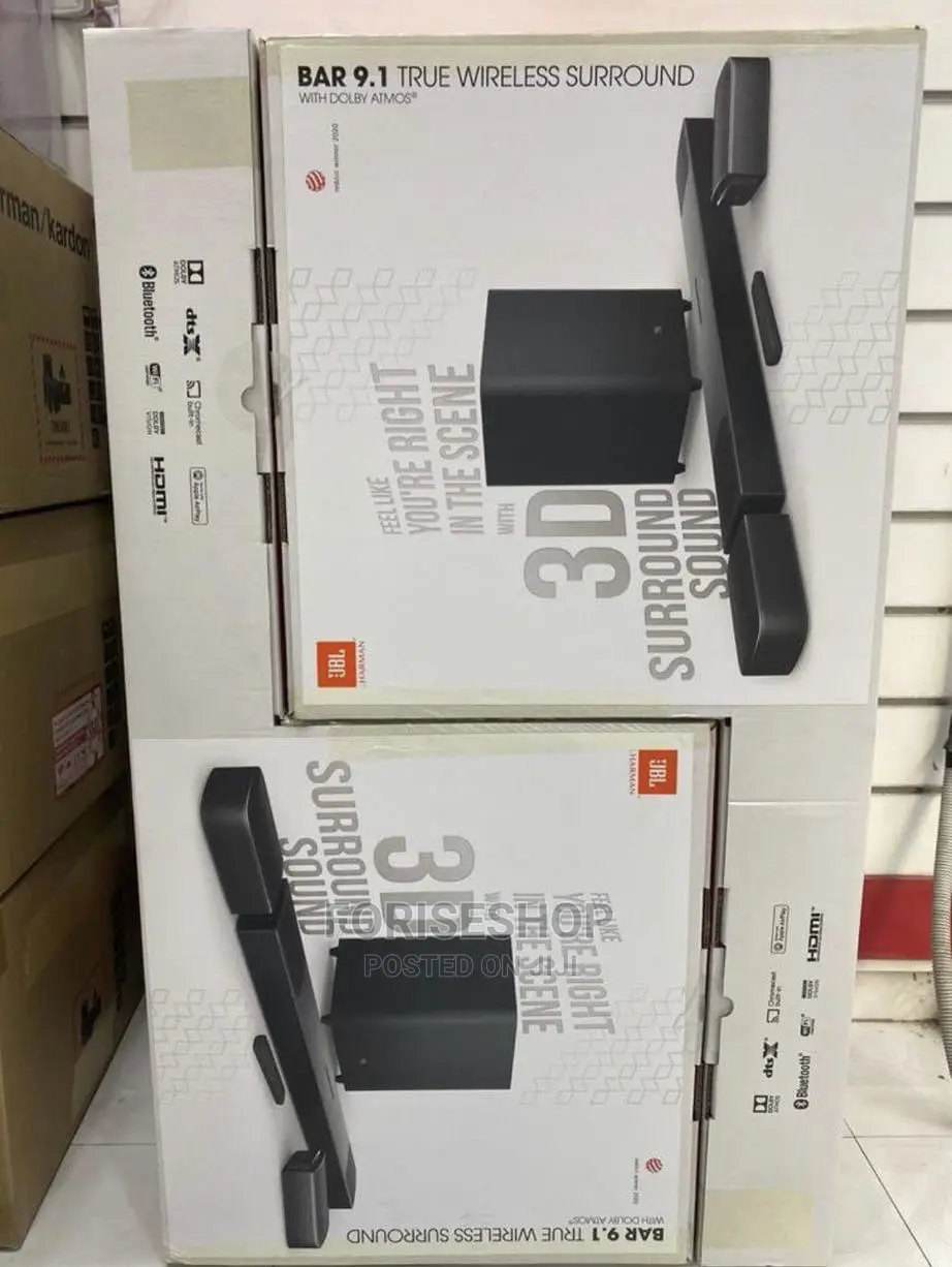 JBL BAR 9.1 True Wireless Surround With Dolby Atmos Soundbar