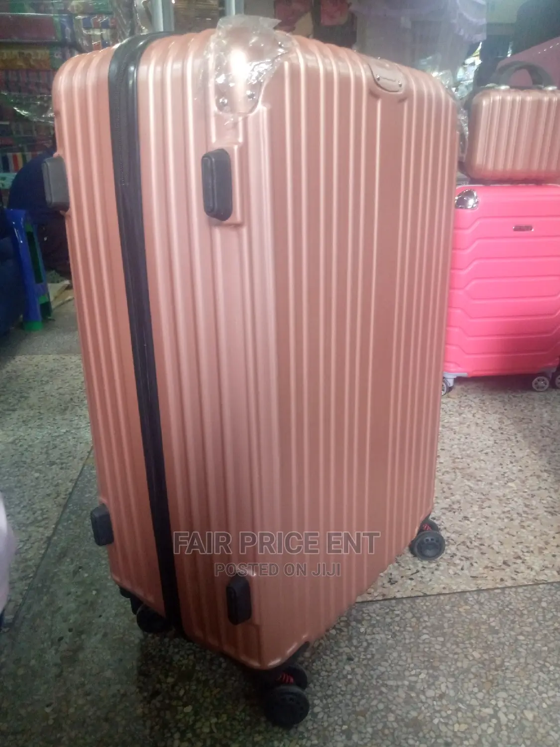 Vip Executive Suitcases.Large.( Rose Gold)