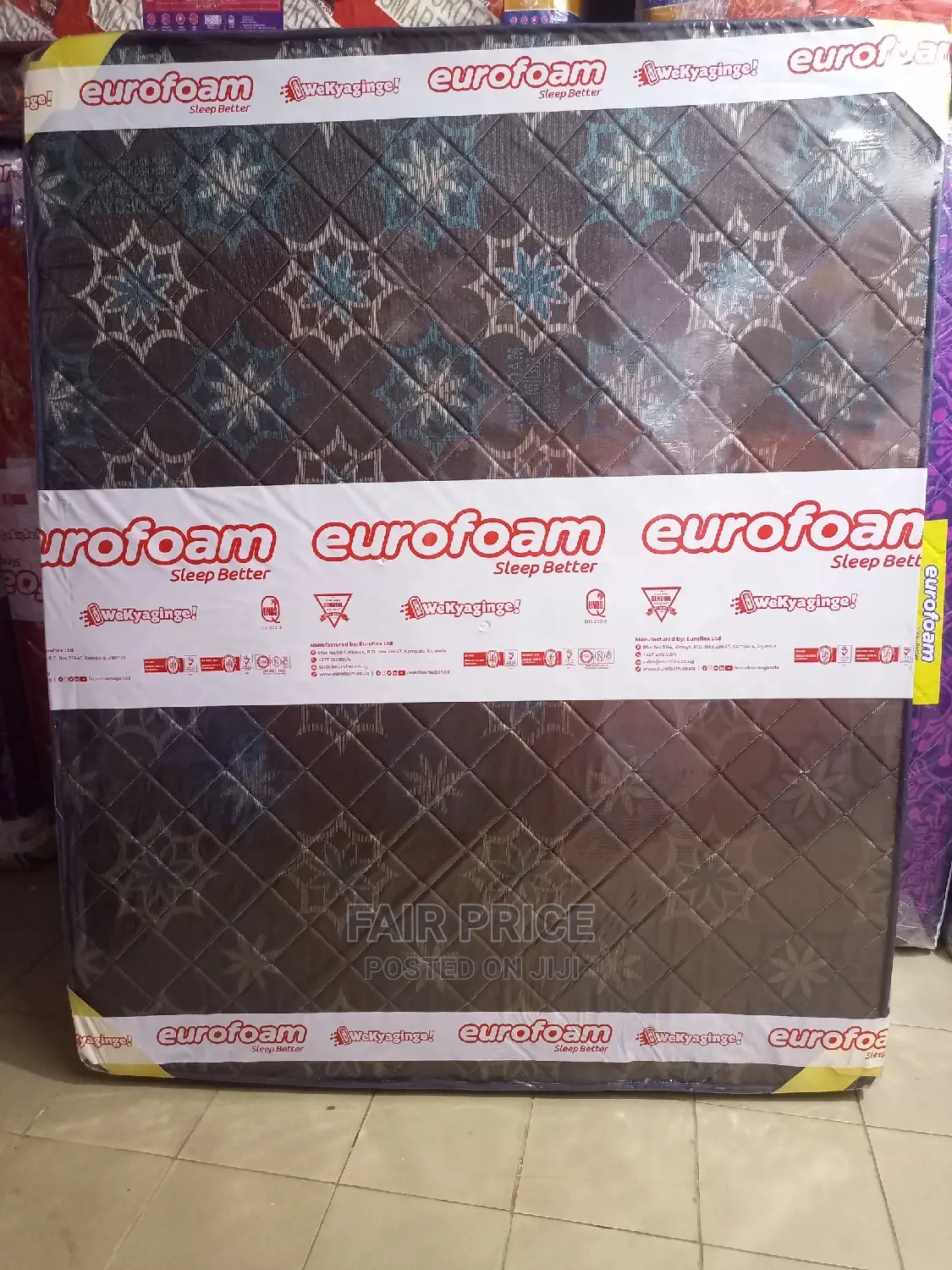 Eurofoam Mattress Premium High Density 4*6 By6 Iuche