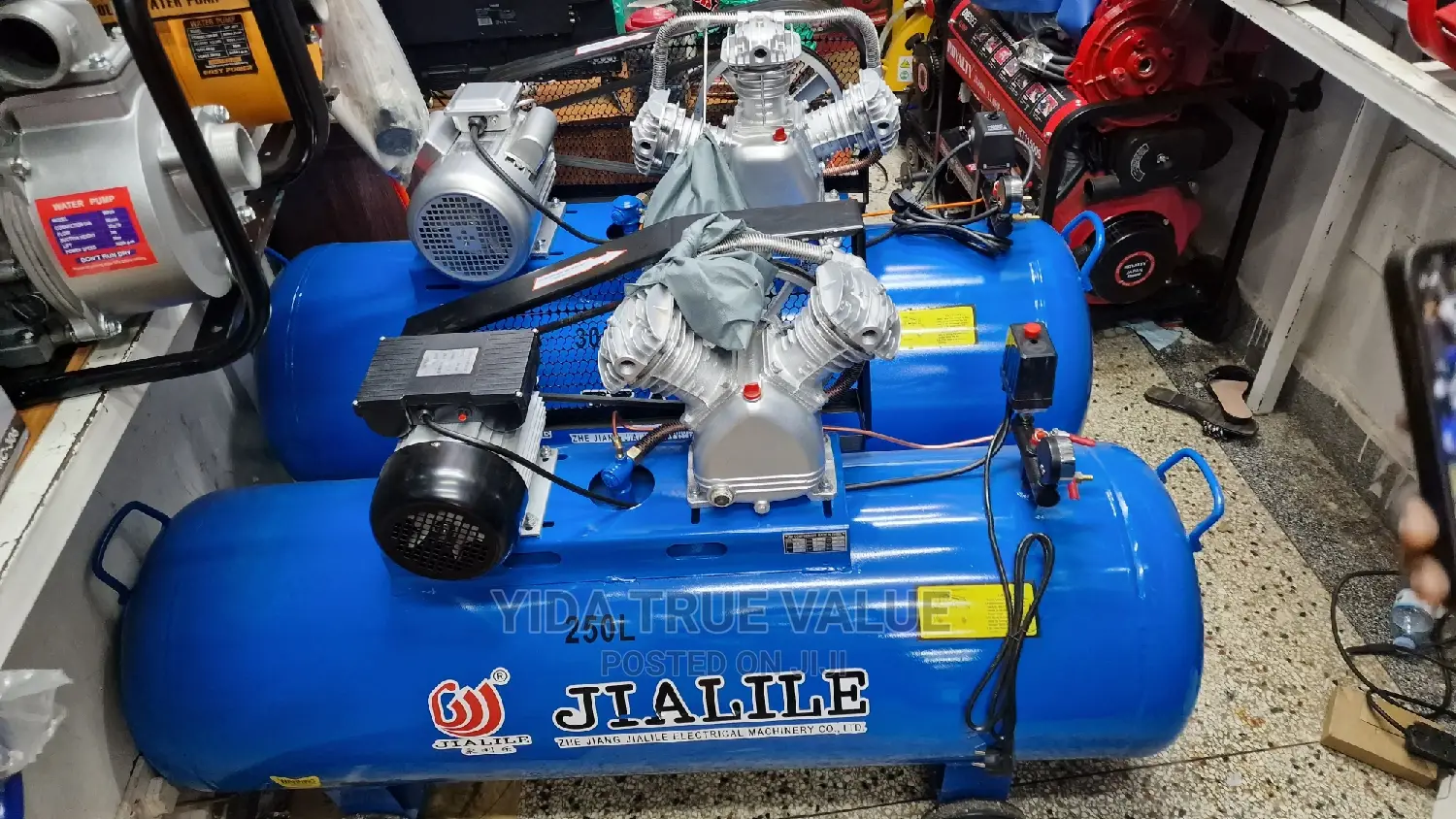 Air Compressor 250 Litres