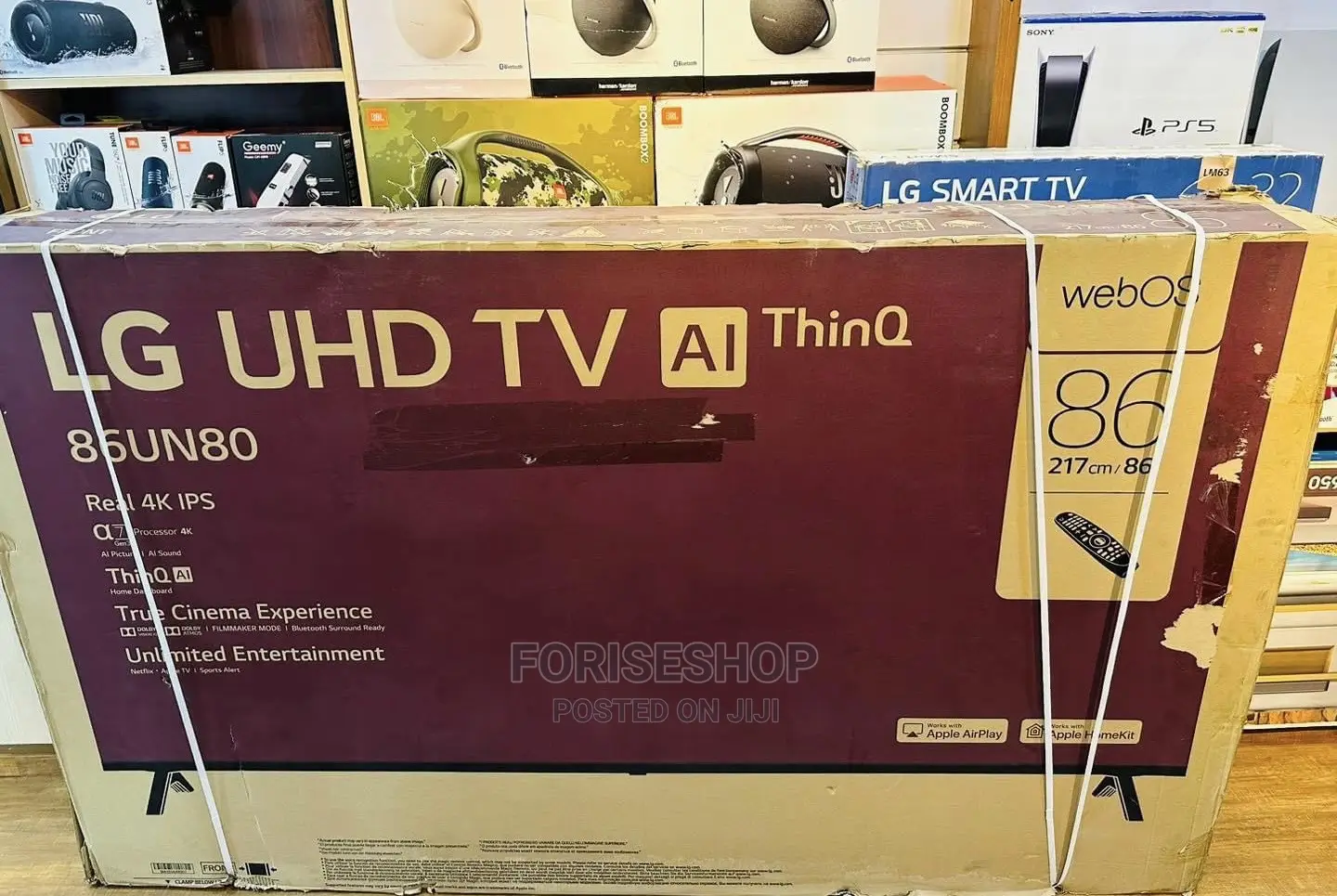 86 Inch LG Smart Uhd Frameless Bluetooth Magic Remote TV
