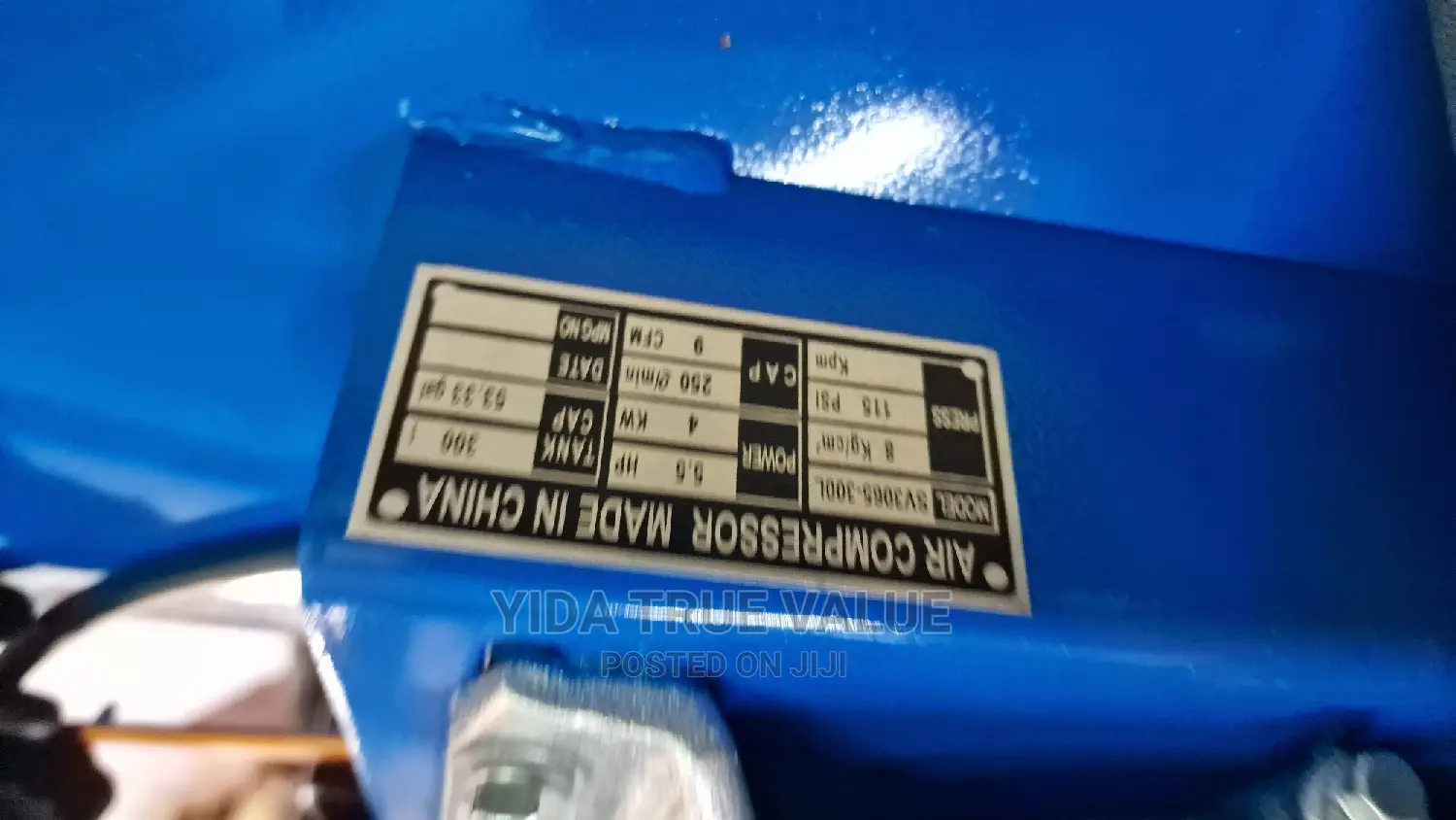 Air Compressor 250 Litres