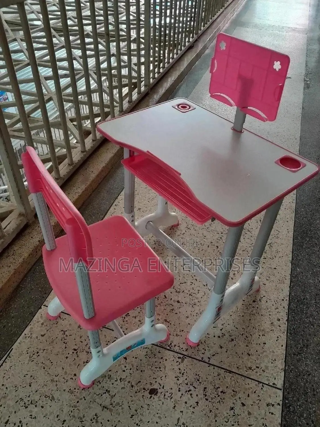 Kids Study,Reading and Playing Table With Its Chair