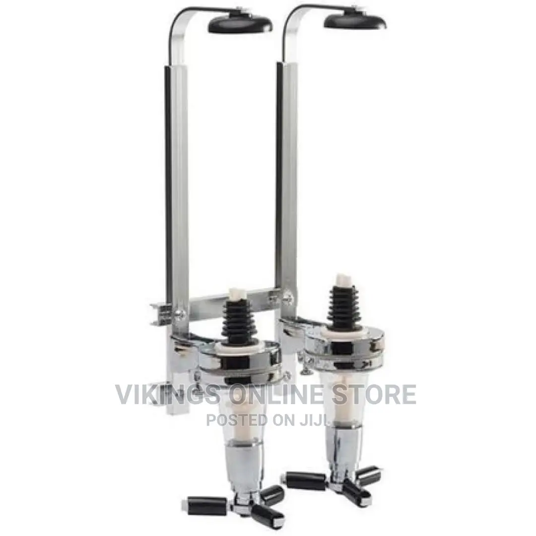Bar Butler Double Shot Tot Liquor Dispenser – Silver