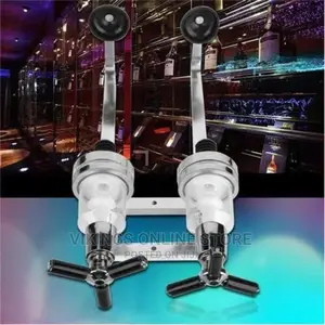 Bar Butler Double Shot Tot Liquor Dispenser – Silver
