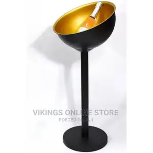 Outdoor Floor 12L Beer Champagne Wine Ice Bucket Black.