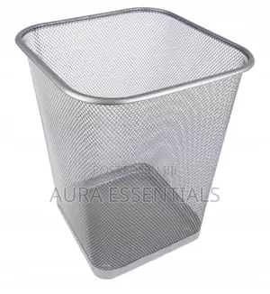 Melt Mesh Square Trash Can