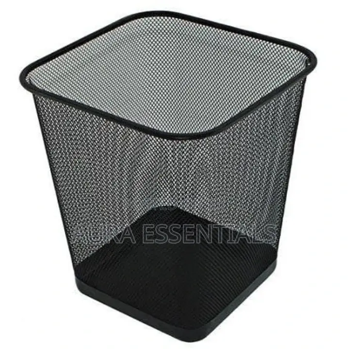 Melt Mesh Square Trash Can