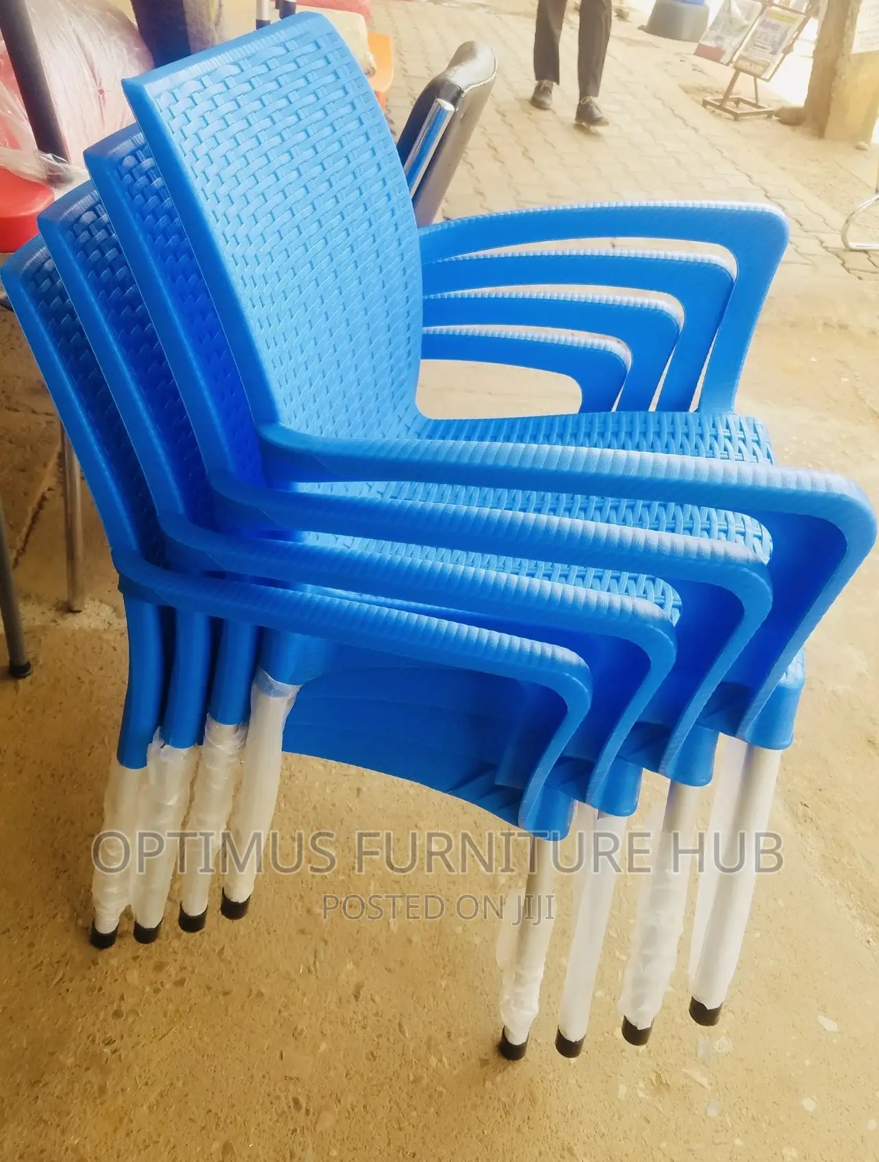 Plastic Chairs (Blue)