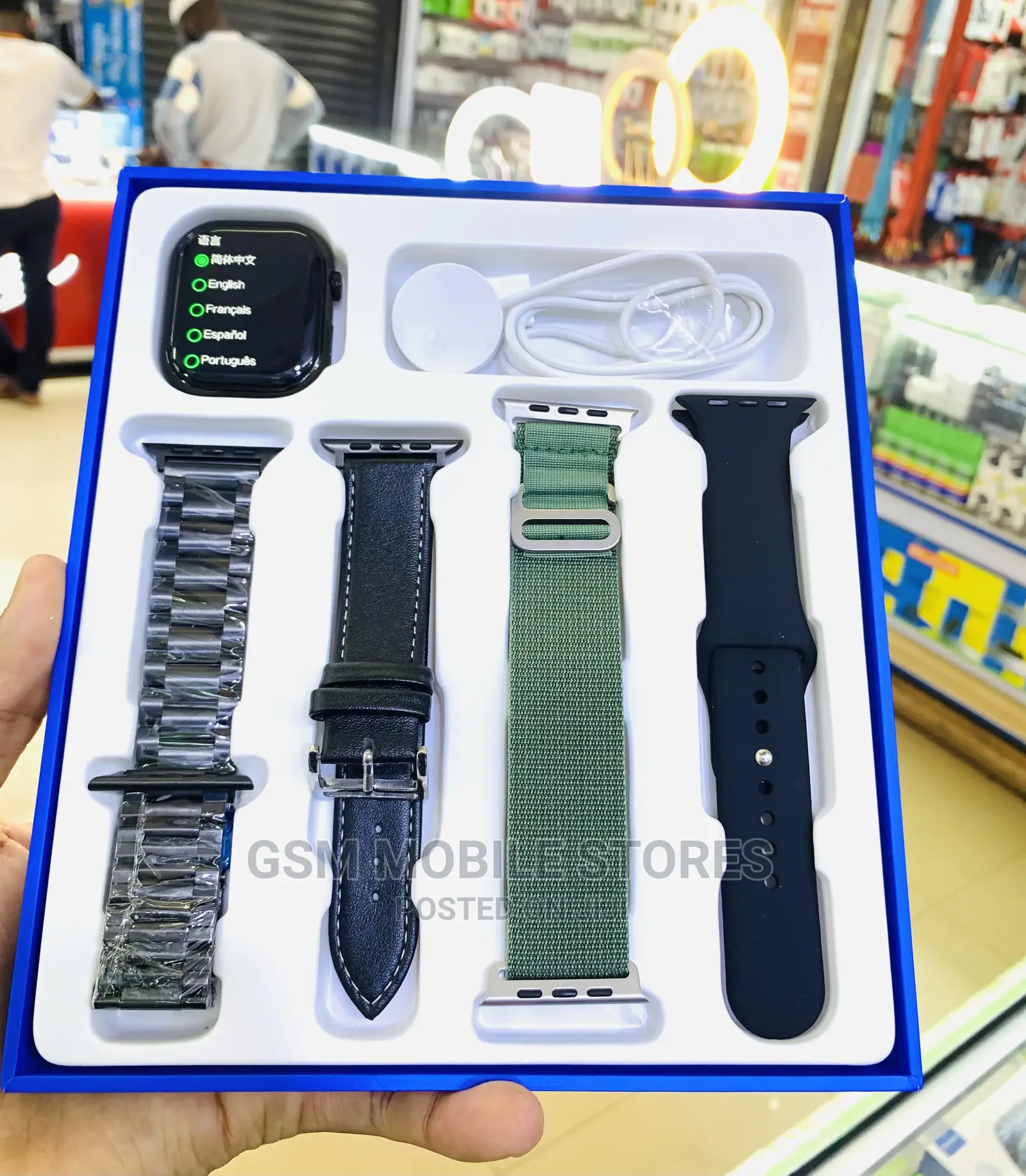 Hainoteko T87 Max Series 9 HD Screen With 4 Set Strap