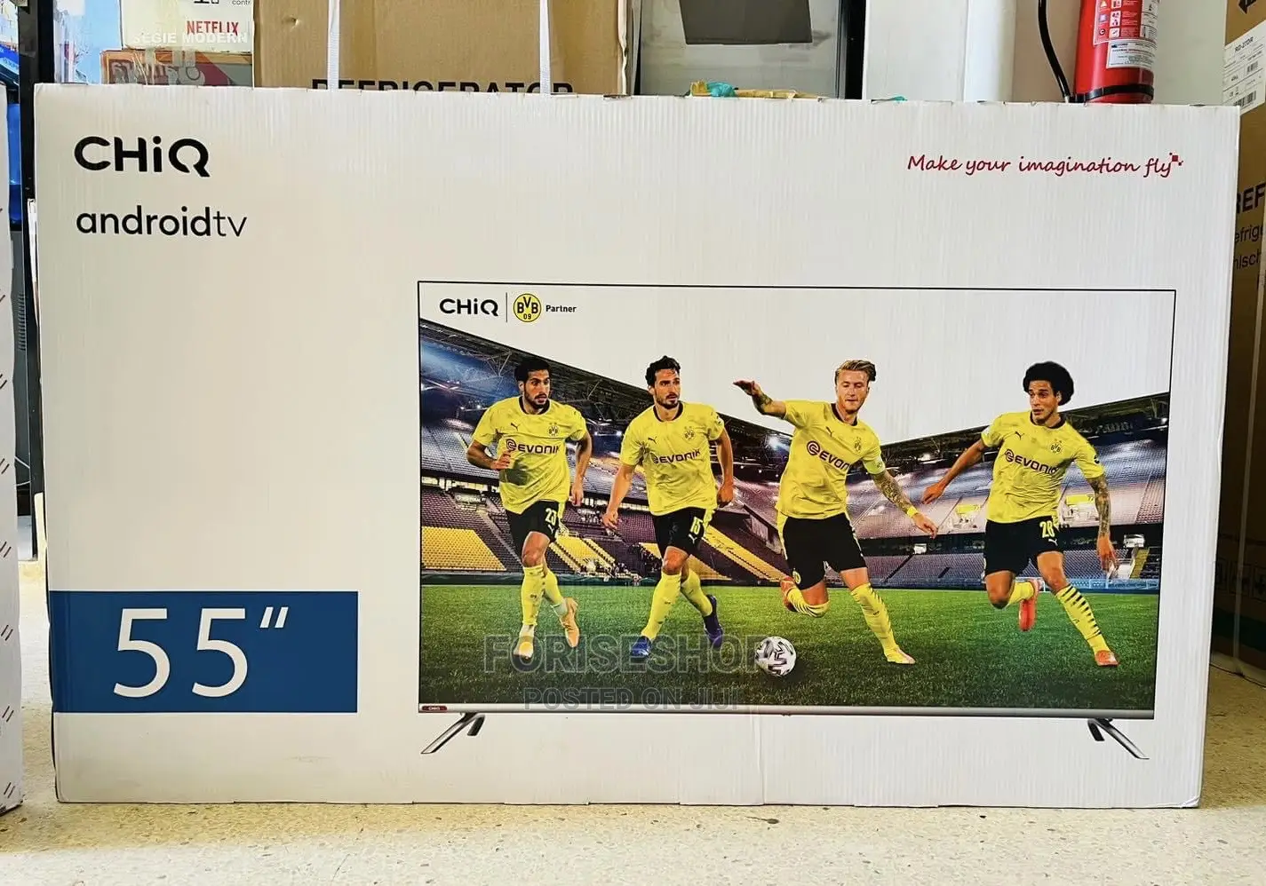 Chiq 55"Inches Android Frameless 4k Uhd  Tv