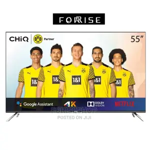 Chiq 55"Inches Android Frameless 4k Uhd  Tv