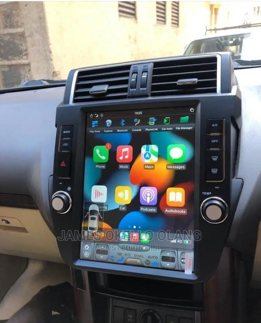 Landcruiser Prado 2013 to 2020 Tesla Radio