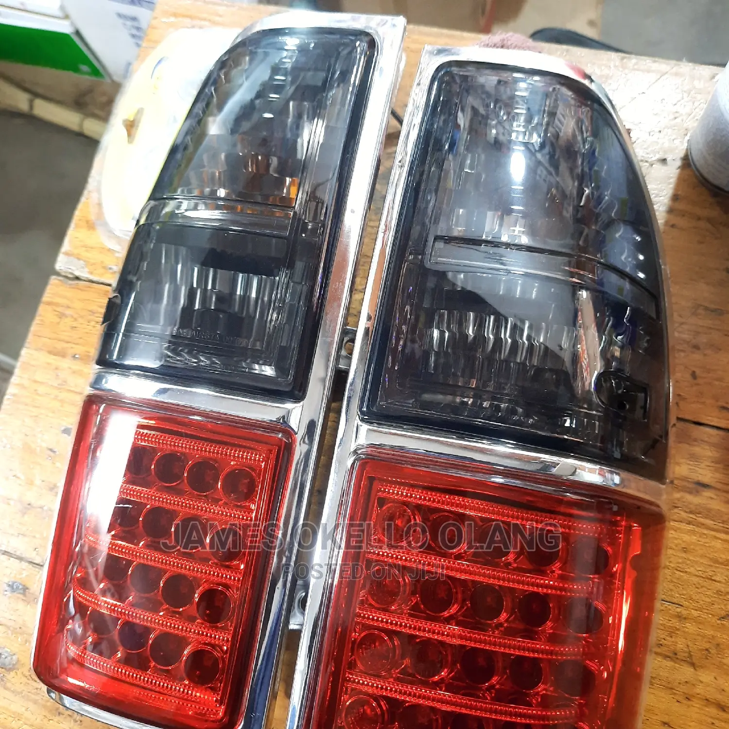 Toyota Prado Tx 1996 to 2002 Black Smokey Rear Tail Light