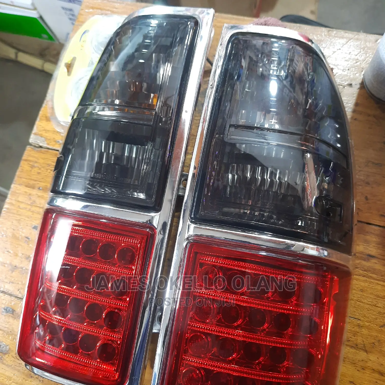 Toyota Prado Tx 1996 to 2002 Black Smokey Rear Tail Light