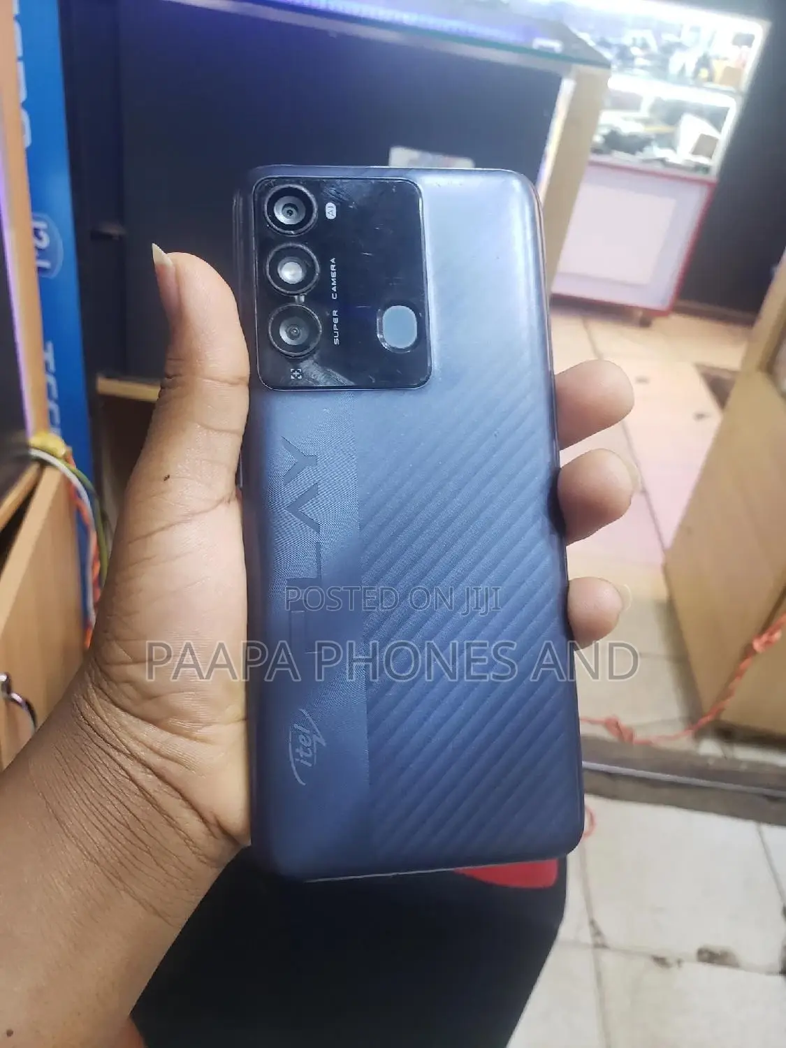 Itel P38 32 GB Black