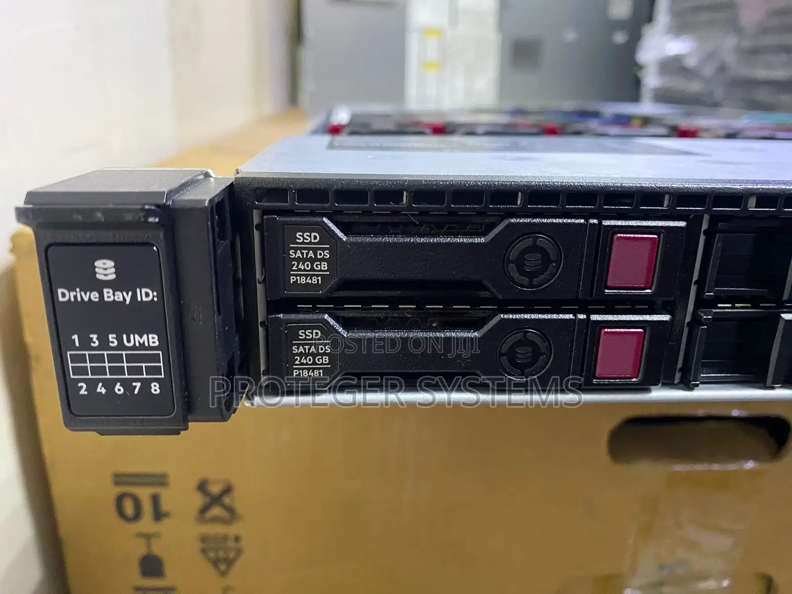 New Server HP ProLiant DL360 Gen10 64GB Intel Xeon HDD 250GB