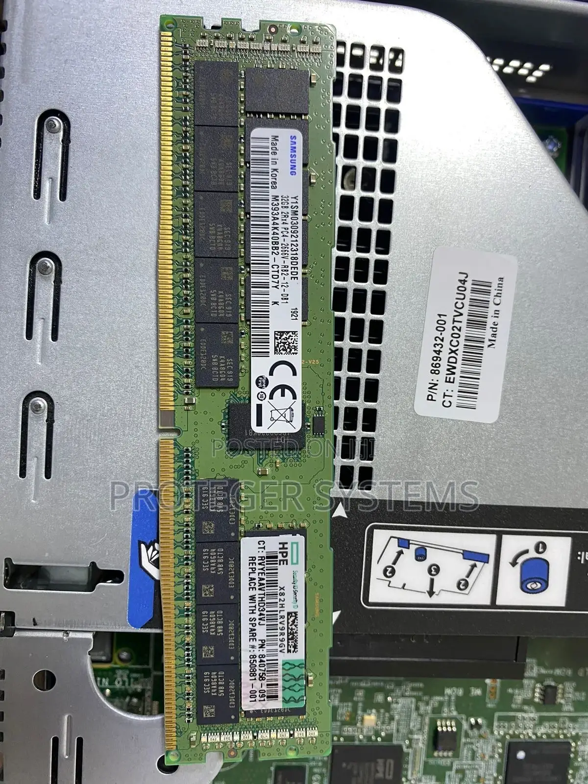 New Server HP ProLiant DL360 Gen10 64GB Intel Xeon HDD 250GB