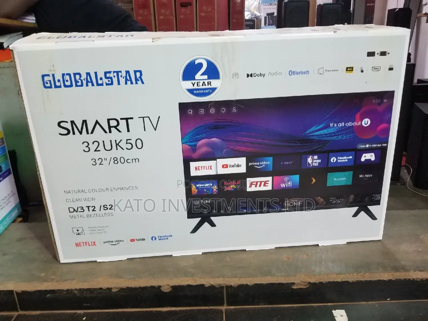 Globalstar 32inches Android Tv