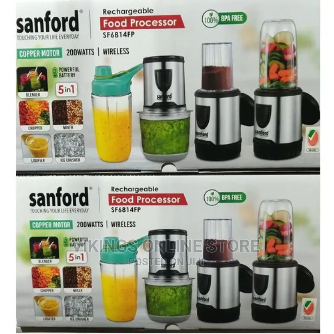5 In1food Chopper Mixer Coffee Grinder Blender Ice Crusher