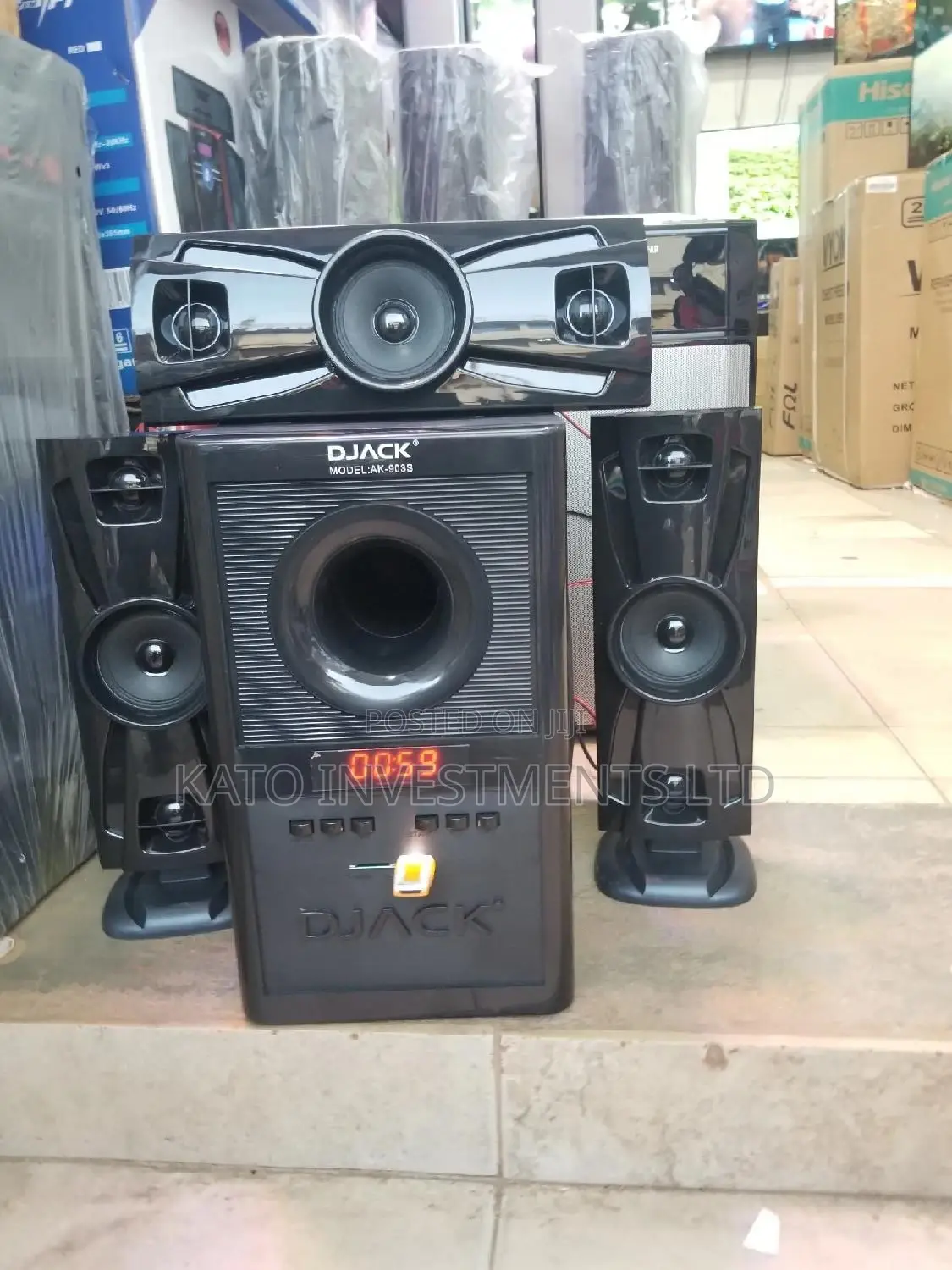 Djack Front 1 Woofer/Radio