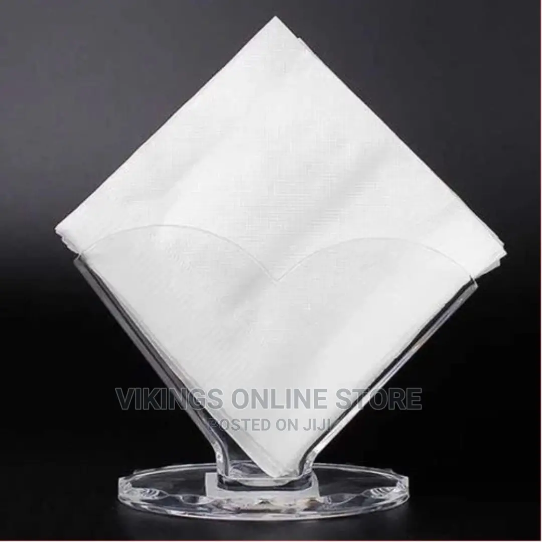 Saviet Napkin Holder Transparent Acrylic Box