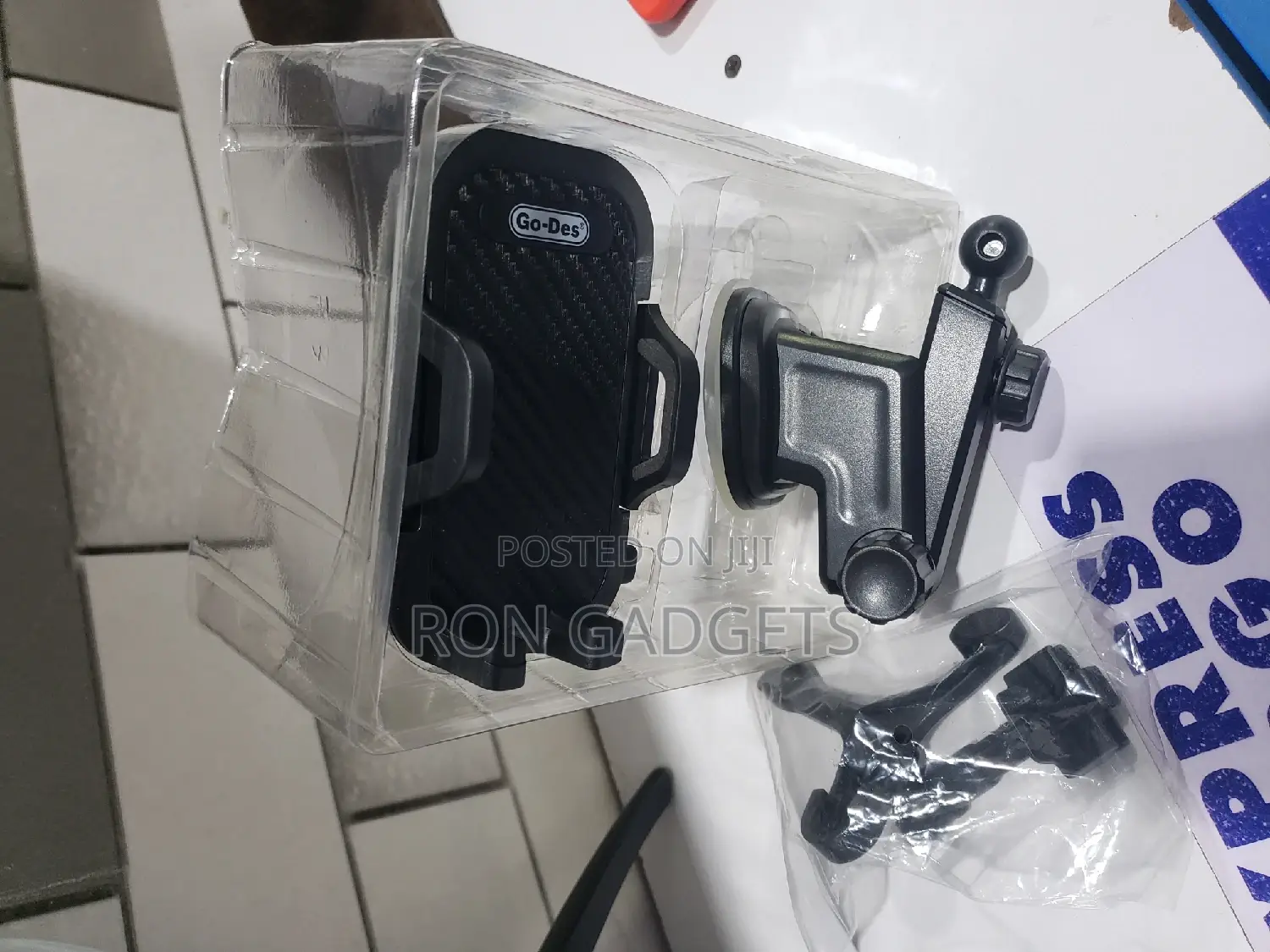 Car Phone Holder for Dashboard, Windscreen and Air Vent