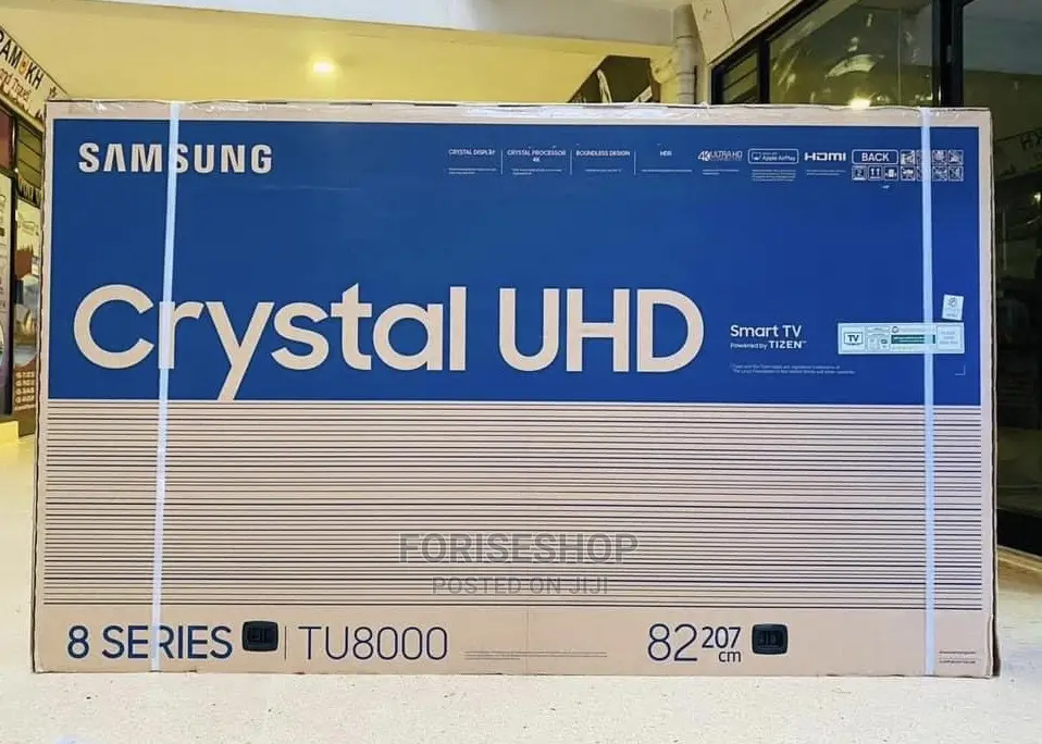 Samsung 50 Inch Tu8000- Smart Tv Stocked