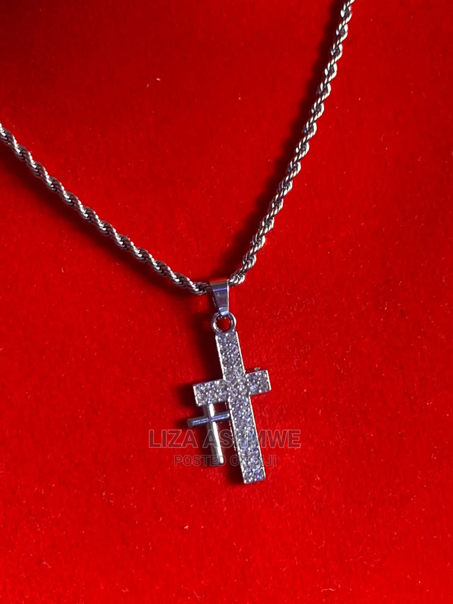 Rope Necklaces Available With a Cross Pendant