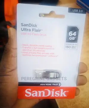 Sandisk Ultraflair 150mbps 64gb Flash Disk