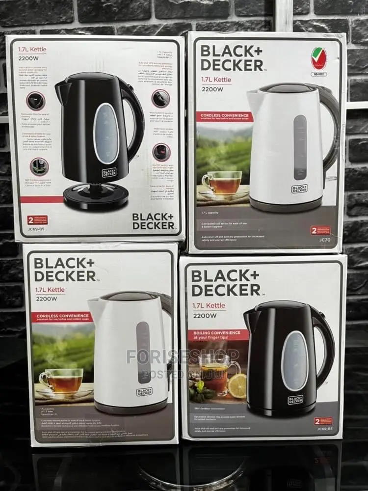 Original Black + Decker 1.7L Kettles