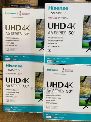 Hisense 50 Inches Smart 4k Uhd Tvs Flameless